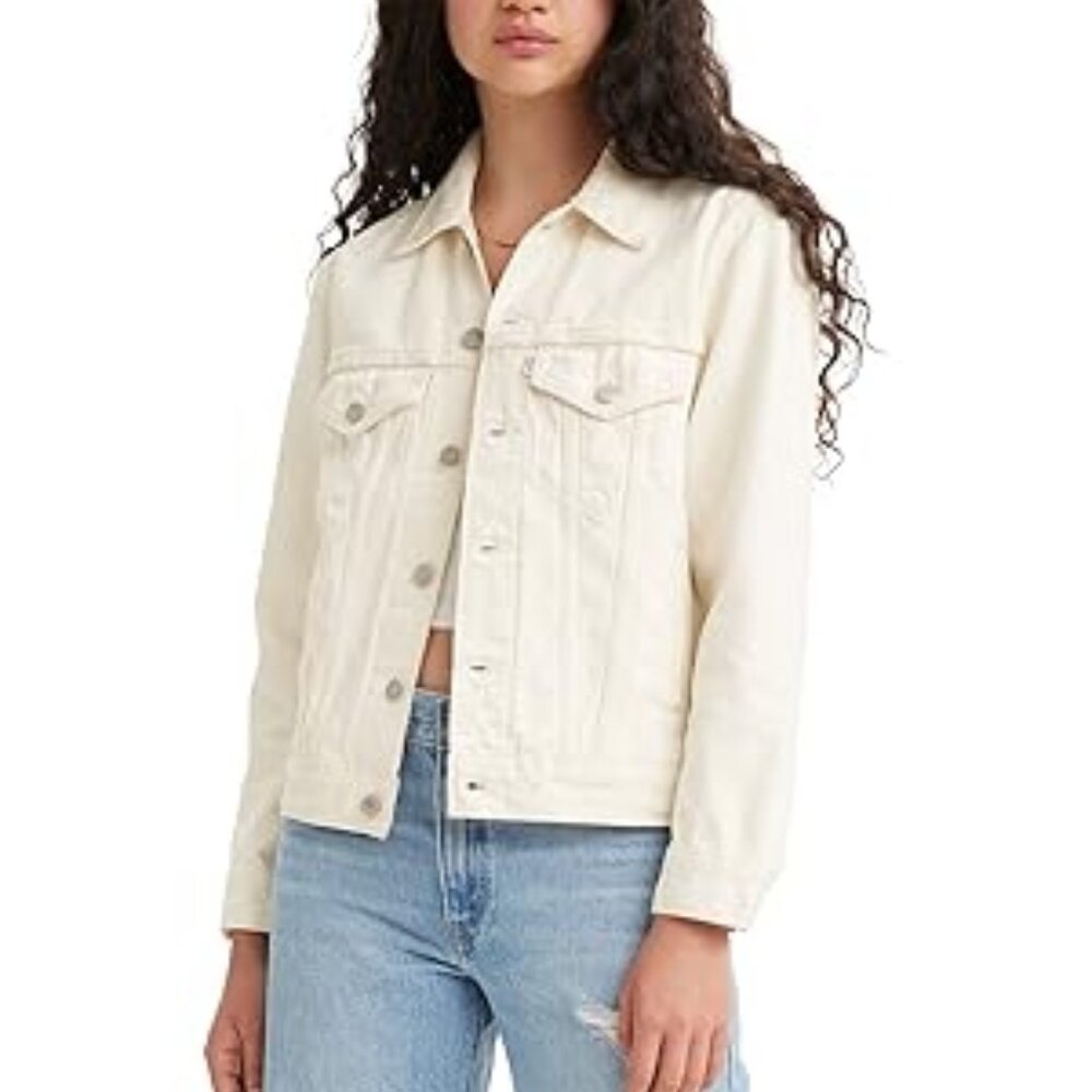 Levi's jean jacket ivory